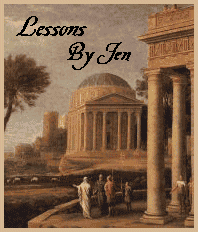 Lessons, by Jen